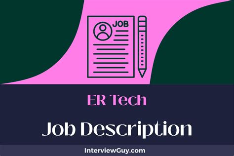 Image result for ER Tech Job