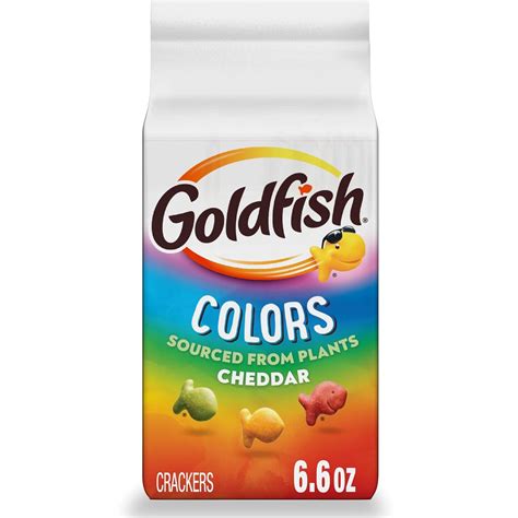 Goldfish Colors Cheddar Baked Snack Crackers, 6.6 Oz Bag. : Amazon.in ...