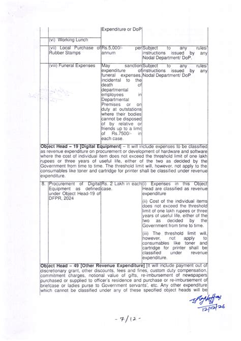 Delegation of Financial Powers to Superintending Engineers, Sr ...