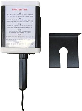 Distance Folding Vision Eye Testing Drum In Black (Near Vision ...