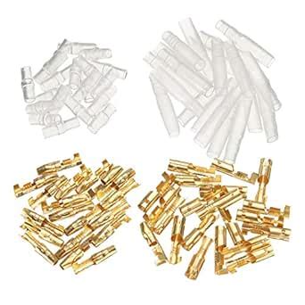 LOOM TREE® 200x Car Motorcycle Waterproof Electrical 4mm Wire Connector ...