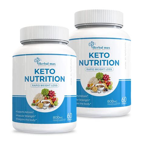 Herbal max Keto Fat Burner and Weight loss Supplement for Men and Women ...