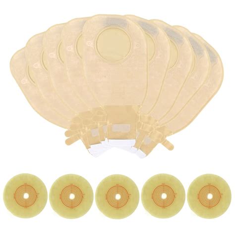 Buy Colostomy Bag Supplies, Two-Piece 15 PCS Ostomy Pouches,10PCS ...