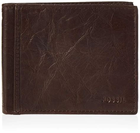 Buy Fossil Ingram Brown Leather Men's Wallet (ML3784200) at Amazon.in