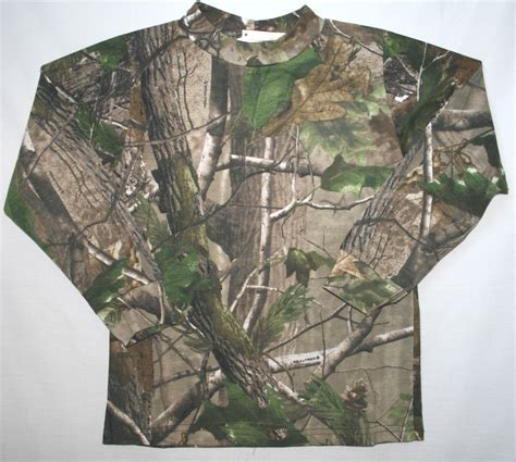 Realtree APG Camouflage Boys Long Sleeved Shirt - camouflage long sleeve shirt