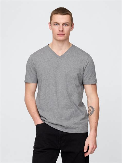 Cotton Jersey V-Neck T-Shirt | Gap