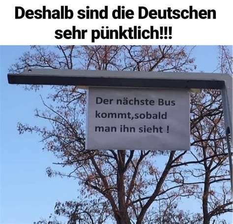 Deutsche Pünktlichkeit - Memes - Schlechte Witze
