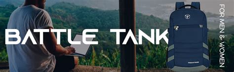 URBAN TRIBE Battle Tank 27 Liters Black/Grey Laptop Office Travel ...