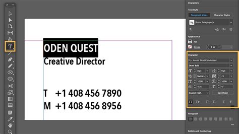 Image result for Tutorial InDesign How to Make Business Cards