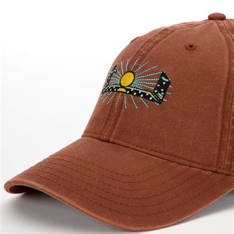 Earthbound Rust Baseball Dad Cap with Pigment Dye Finish | Urban Monkey ...
