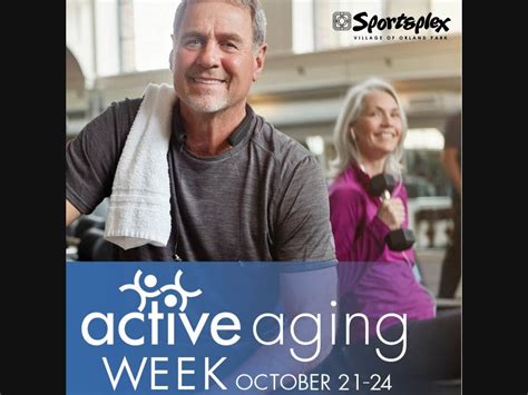 Village of Orland Park Sportsplex is Celebrating Active Aging Week ...