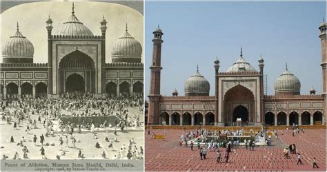 32 Incredible Pictures Of India From Over 100 Years Ago Vs. Now
