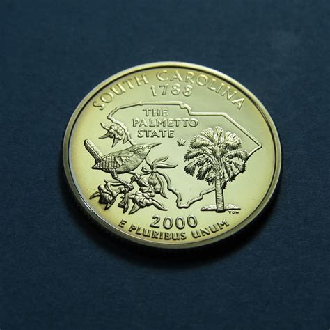 2000-S SOUTH CAROLINA STATE QUARTER (PROOF QUARTER) LOT H163 - For Sale ...