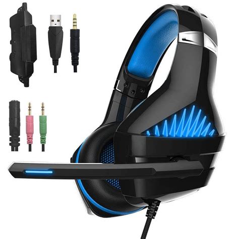 Beexcellent GM-5 Stereo Gaming Headset with Microphone for Mac Nintendo ...
