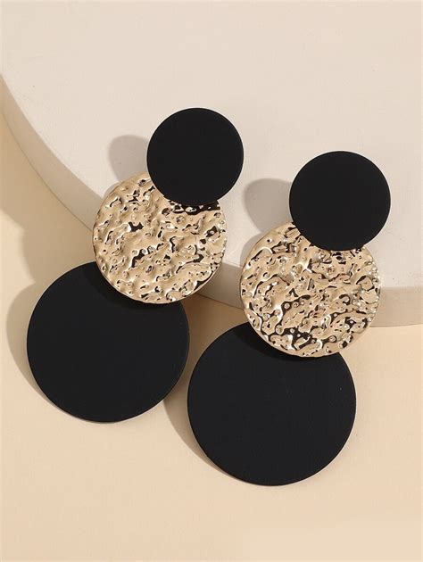 Round Drop Earrings | SHEIN USA