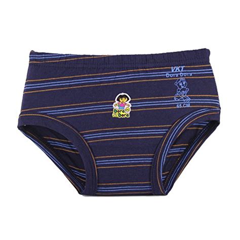 Buy DORA DORA Kids Baby Girls And Boys Panties 100% Cotton Striped ...