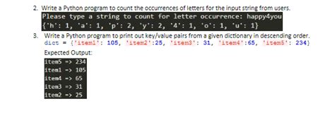 Python Program to Count Occurrence of Each Word in a Given String 的图像结果