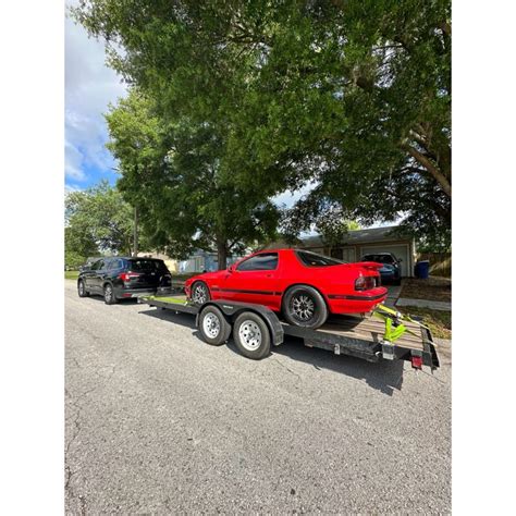 20′ x 7′ Car Trailer - Light Duty - Loxahatchee Trailer Rental