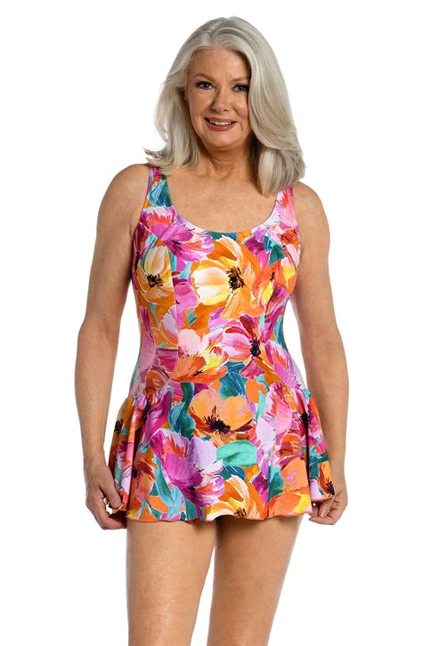 Snapklik.com : Maxine Of Hollywood Womens Standard Seam Front Swim ...