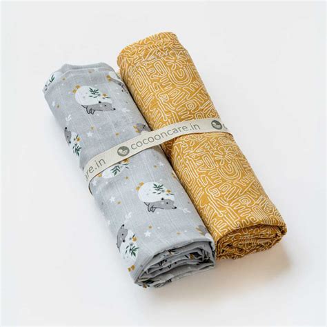 Baby Swaddle - 100% Organic Bamboo Muslin Swaddle For Newborn, Swaddle Wrap