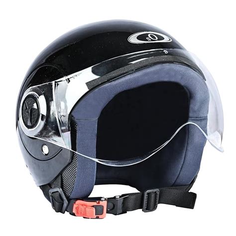 O2 Open Face / Half face Helmet Unisex for Bike Women Men ISI Certified ...