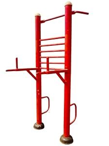 Body Maxx Pull Up/Dips Station for Outdoor Gym, GI Pipe Construction ...