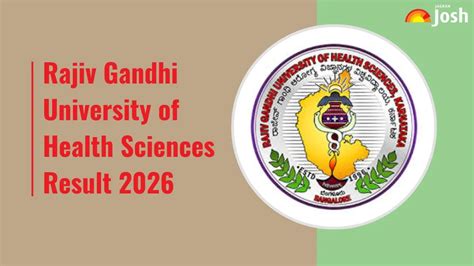 RGUHS Result 2026 OUT: Direct Link to Download EMS Result PDF at ...