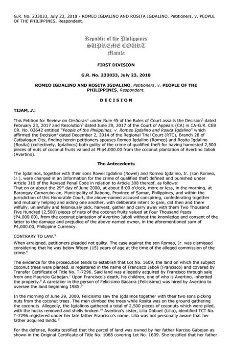 Elements Of Qualified Theft