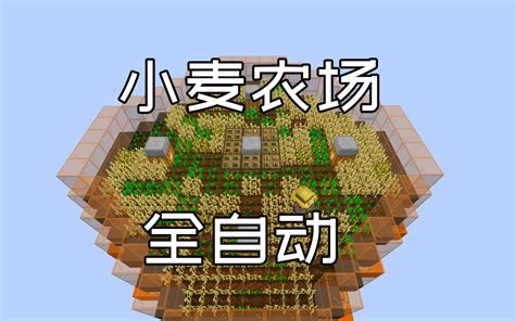 全自动小麦农场-超实用系列-Minecraft1.14+我的世界_哔哩哔哩 (゜-゜)つロ 干杯~-bilibili