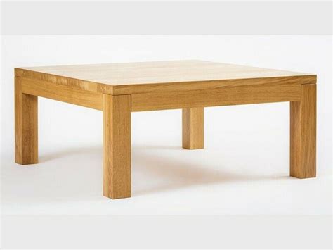 SIMON COUCHTISCH AUS EICHENHOLZ EICHE MASSIVHOLZ 100x70x50cm BEINE ...