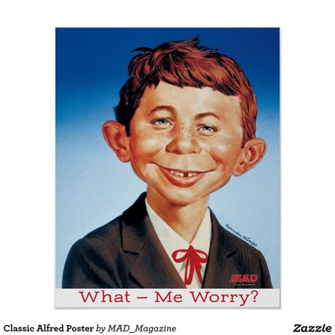 Mad Magazine Alfred E Neuman - skyweepic