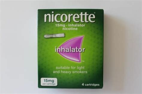 Buy NICORETTE 15mg Inhalator - 4 Cartridges Online at Lowest Price in ...