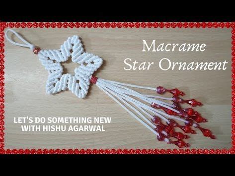 Image result for Easy Macrame Star Tutorial