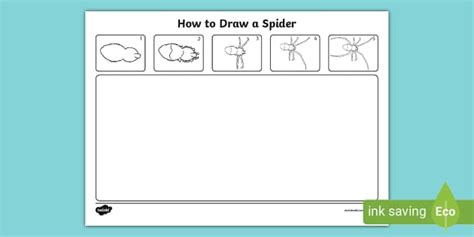 Free How to Draw a Spider Activity for Kids: Download now!