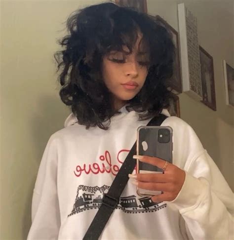 Pin by l o s e r on beauty | Puffy hair, Haircuts for curly hair, Curly ...