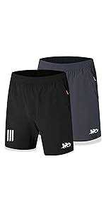 MRD DESIGNER HUB Men Running Shorts with Zipper Pockets - Free Size ...