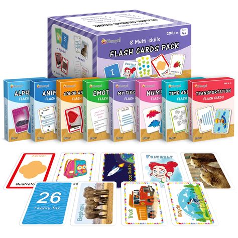 Buy Flash Cards for Toddlers Age 2-4 Years Old, Kindergarten, Preschool ...