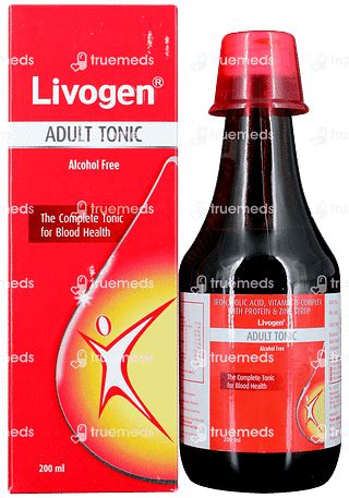 Livogen Adult Syrup 200 ML | Order Livogen Adult Syrup 200 ML Online at ...