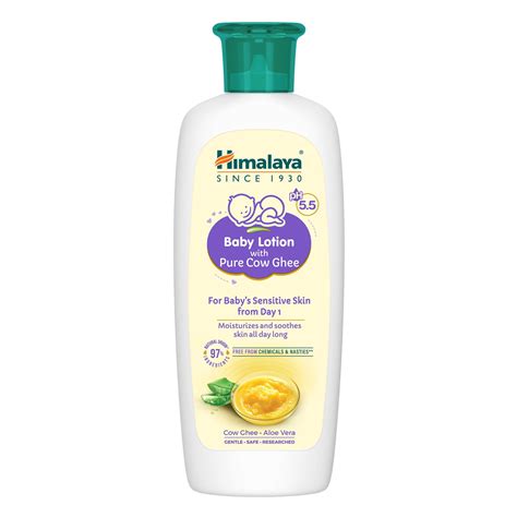 Buy Himalaya Baby Lotion with Pure Cow Ghee 100ml, 400ml – Himalaya ...