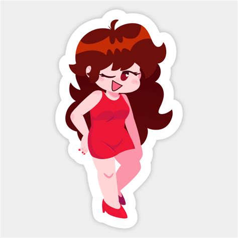 Girlfriend FNF Sticker 的图像结果