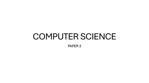 Image result for OCR Computer Science Paper 2