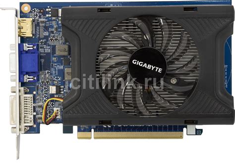 Характеристики Видеокарта GIGABYTE NVIDIA GeForce GT 240 1ГБ DDR3, Ret ...