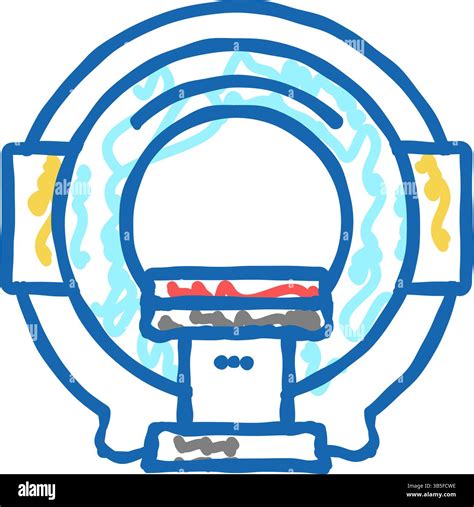 mri radiology equipment icon doodle illustration Stock Vector Image & Art - Alamy
