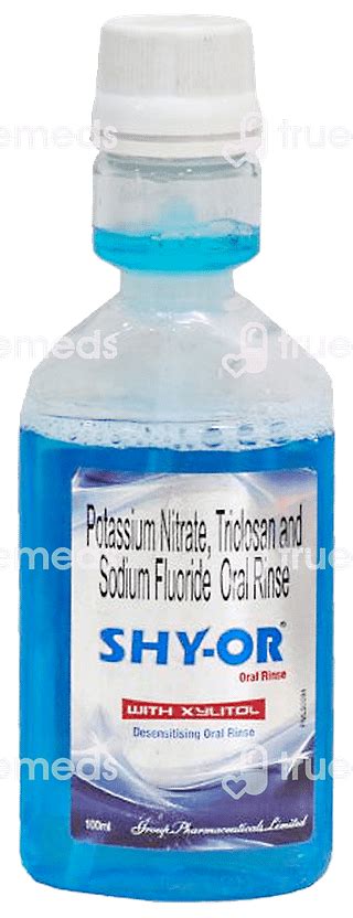 Shy Or Oral Solution 100 Ml - Uses, Side Effects, Dosage, Price | Truemeds