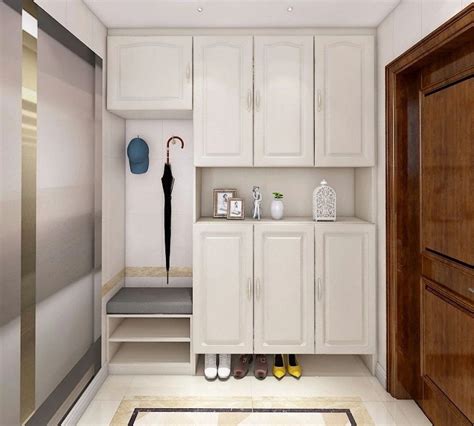 玄关柜这样设计，美观又实用 - 小欧家居范设计效果图 - 每平每屋·设计家
