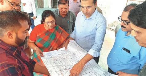 Manju Sharma, District Collector inspect Jaipur Smart City projects