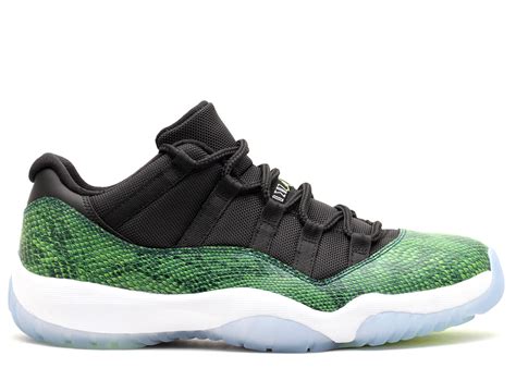 low top green 11s