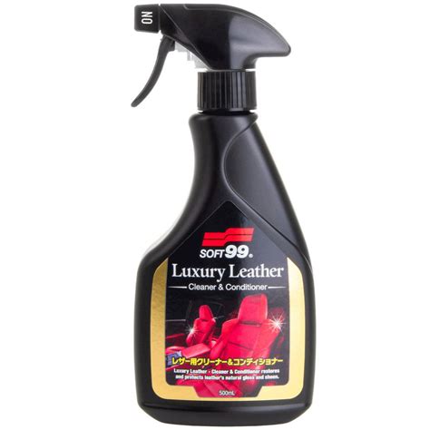 Soft99 Luxury Leather Cleaner&Conditioner 500Ml - Czyści I Odżywia ...