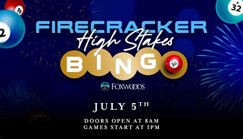Foxwoods Bingo July Calendar 2025 - Printable 2026 Calendar