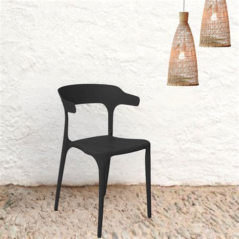 BLISS AIR BLACK - CAFE CHAIR